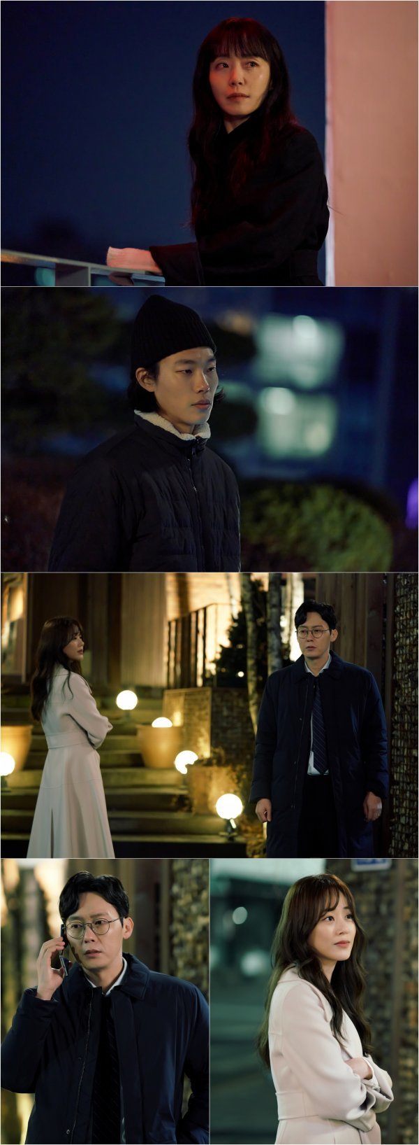 JTBC tenth anniversary SEKYG Entertainment No Longer Human (director Huh Jin-ho, Park Hong-soo, and playwright Kim Ji-hye) captured The Slap of four men and women who were shaking dangerously on the 5th, ahead of the broadcast twice.The accidental meeting between Jeon Do-yeon and Ryu Jun-yeol, and the long-standing relationship between the inseparable integer (Park Byung-eun) and Kyung-eun (Kim Hyo-jin) raise questions about what changes will be made.No Longer Human has been a true figure since its first broadcast with different emotions.The delicate production that further raised the temperature of emotion, the in-depth script that shows insight into life, and the God synergy created by the actors hot performances here showed the essence of human melody.The two men who were lost in the downhill and uphill middle of life, the injustice and the steel, which had no different goals and directions of life, met like fate.The two men and women facing each other in front of the intense darkness gather expectations about what story they will draw.In the meantime, the second meeting of injustice and steel in the public photos focuses attention, and the atmosphere of heavy sinking between the two people who found each other in Rooftop in the middle of the night is unusual.The tears flowing over the cheeks of the negativity that look at the steel add to the question of what the story will be. Another photo also contains the awkward The Slap of Jungsu and Kyung Eun.The expression of the essence of trying to ignore the first love that has not been separated for 15 years is cold. The relaxed smile of Gyeong-eun, who watches the essence of the phone conversation with his wifes denial, is also interesting.It is noteworthy how these Slaps will make a difference.In the second episode, which airs today (5th), the denial bursts into uncontrollable anger and One network toward Aran (Park Ji-young).It is also depicted as a steel material that faces the things that the injustice wants to hide, whether it is a coincidence or inevitable.In the repetition of the accident, denial and steel will be gradually closer to unknown attraction and curiosity, said the production team of No Longer Human. Please focus on the changes in the relationship between the characters who are beginning to get entangled, including Jeongsu and Gyeongeun.JTBC tenth anniversary SEKYG Entertainment No Longer Human will be broadcast today (5th) at 10:30 pm.Photos - CJS Entertainment and Drama House Studio