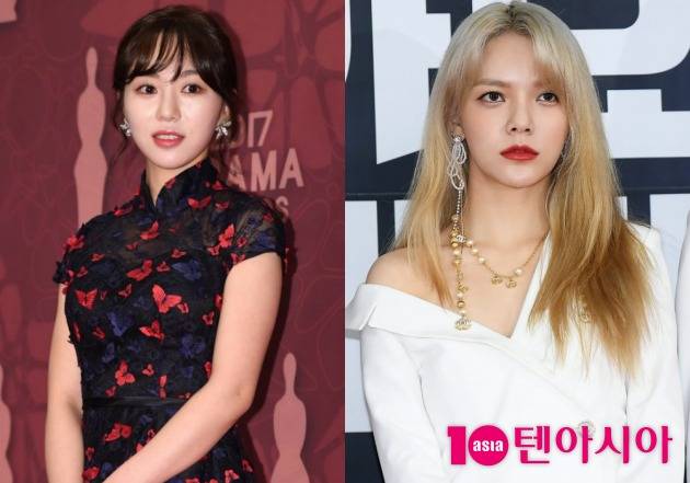 권민아, 지민./사진=텐아시아DB