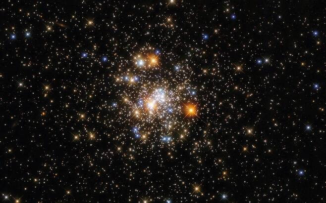 허블우주망원경이 촬영한 구상성단 NGC 6717. 사진=ESA/Hubble and NASA, A. Sarajedini