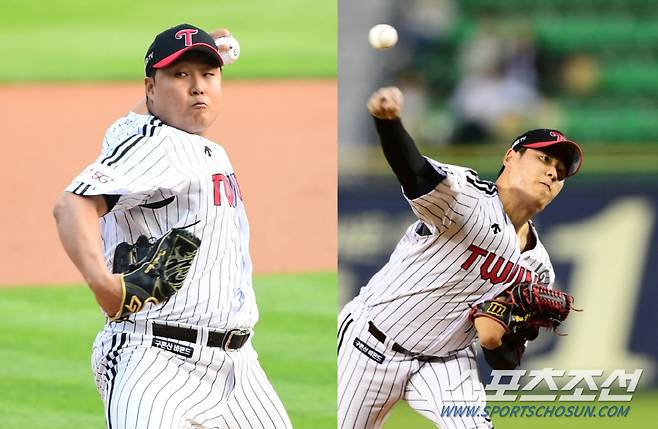 LG 이우찬과 배재준이 새롭게 선발 투수로 나선다. 스포츠조선DB
