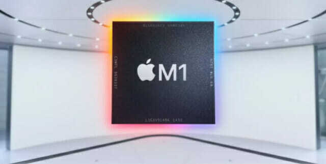 애플이 최초로 개발한 M1 프로세서 (사진=애플)