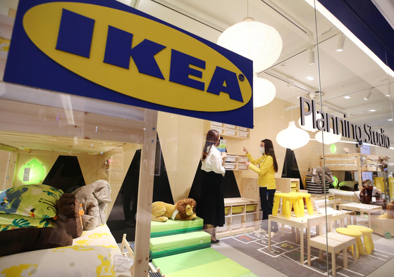 A view of an Ikea store within Hyundai Department Store in Gangdong, Seoul. [NEWS1]