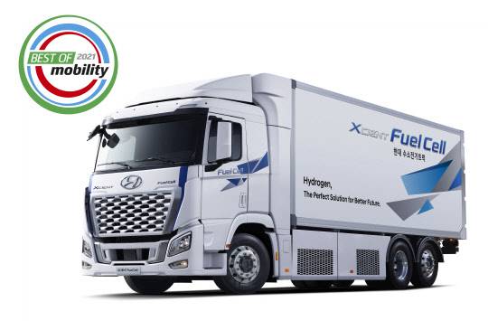 엑시언트 수소전기트럭. 현대자동차 제공