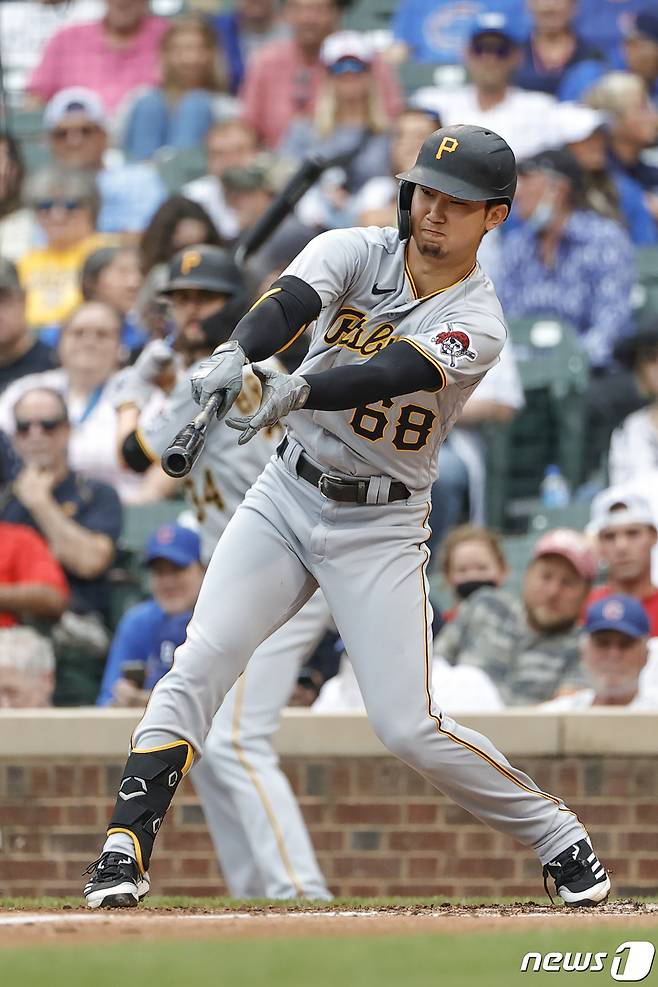 피츠버그 박효준.© 로이터=뉴스1