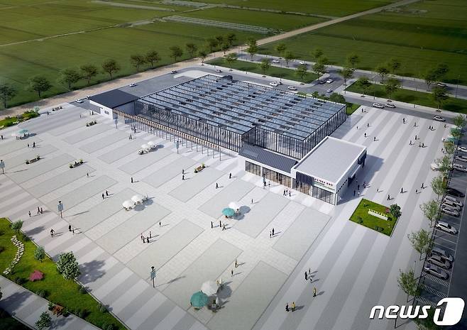 순천만가든마켓 ㈜ 조감도© 뉴스1