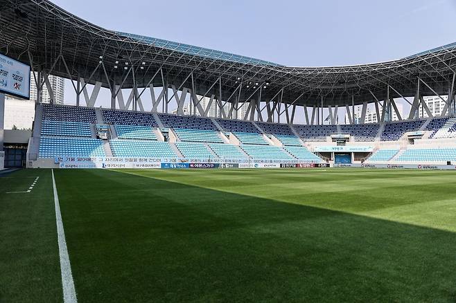 대구fc 홈구장 잔디의 모습(한국프로축구연맹 제공)© 뉴스1