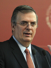 마르셀로 에브라르드 멕시코 외무부 장관