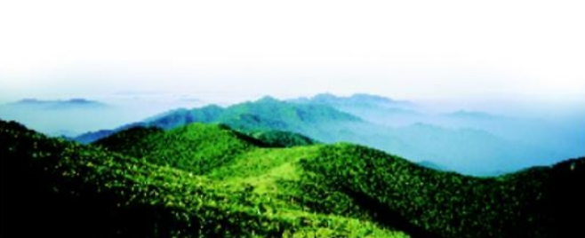 남한에서 네 번째로 높은 산(향적봉 1,614m)으로, 아고산대 생태계의 보존가치가 높은 덕유산. 사진=무주군.