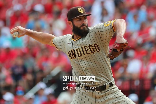 ▲ 샌디에이고 투수 제이크 아리에타