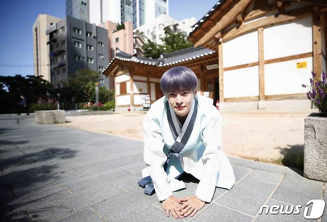 그룹 싸이퍼(Ciipher) 휘 © News1 권현진 기자