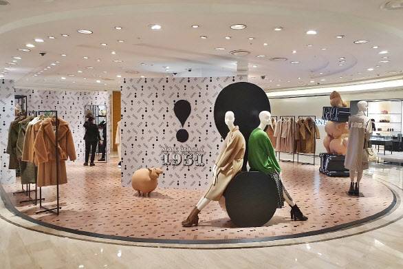 갤러리아명품관 이스트 1층 막스마라 팝업스토어. (사진=갤러리아)