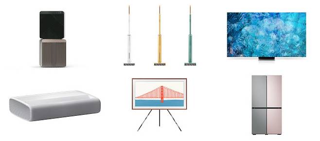 IDEA 2021 삼성전자 주요 수상작. 사진=삼성전자 제공