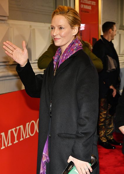 NEW YORK, NEW YORK - DECEMBER 13: Uma Thurman attends opening night of ″To Kill A Mocking Bird″ at the Shubert Theatre on December 13, 2018 in New York City. (Photo by Slaven Vlasic/Getty Images for ″To Kill A Mockingbird″)