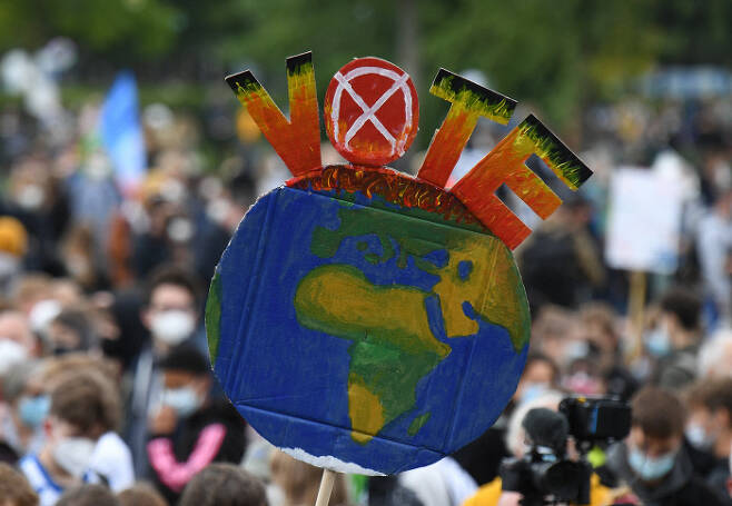 독일 전역에서 열린 기후파업 집회. 베를린|AFP연합뉴스