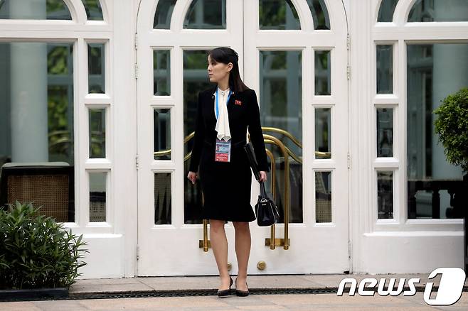 김여정 북한 노동당 부부장. © 로이터=뉴스1 © News1 우동명 기자