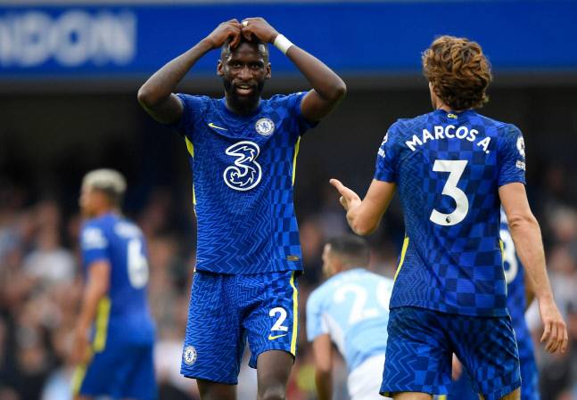 이날 침묵한 첼시의 골잡이 로멜루 루카쿠. 런던|연합뉴스