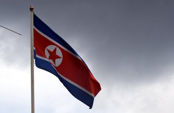 북한 인공기. 사진=뉴시스
