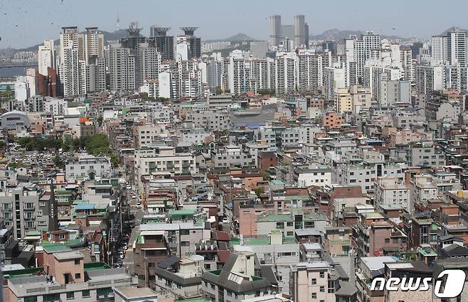 서울 광진구 일대 빌라촌 모습. 2021.5.9/뉴스1 © News1 송원영 기자