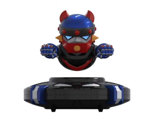 유니네트워크는 로보트태권V 캐릭터를 적용한 공중부양 공기청정기도 출시할 예정이다.