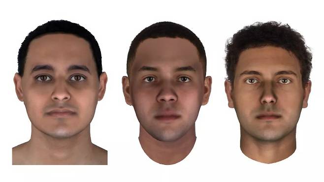 미라 유골에서 얻은 DNA 유전정보 분석을 토대로 재구성한 2000여 년 전 이집트인들의 얼굴 모습. [사진 제공 = 파라본 나노랩스]