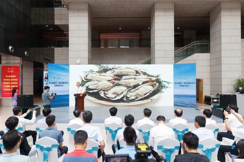 지난에서 진행된 제6회 웨이하이 루산 굴 문화축제 홍보행사