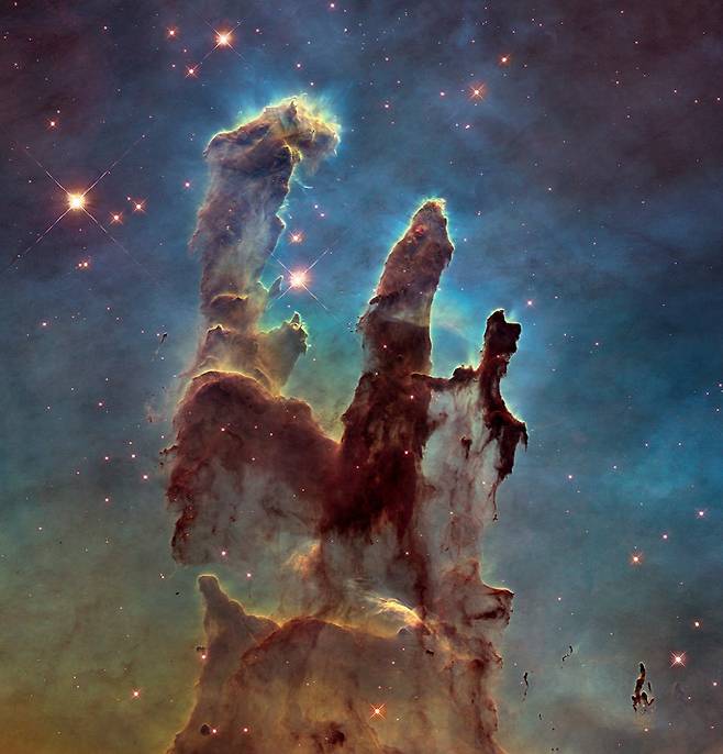 독수리 성운. 사진= NASA, ESA and the Hubble Heritage Team (STScI/AURA)