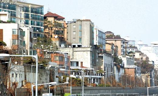 한남동 유엔빌리지 전경. / 사진=한경DB