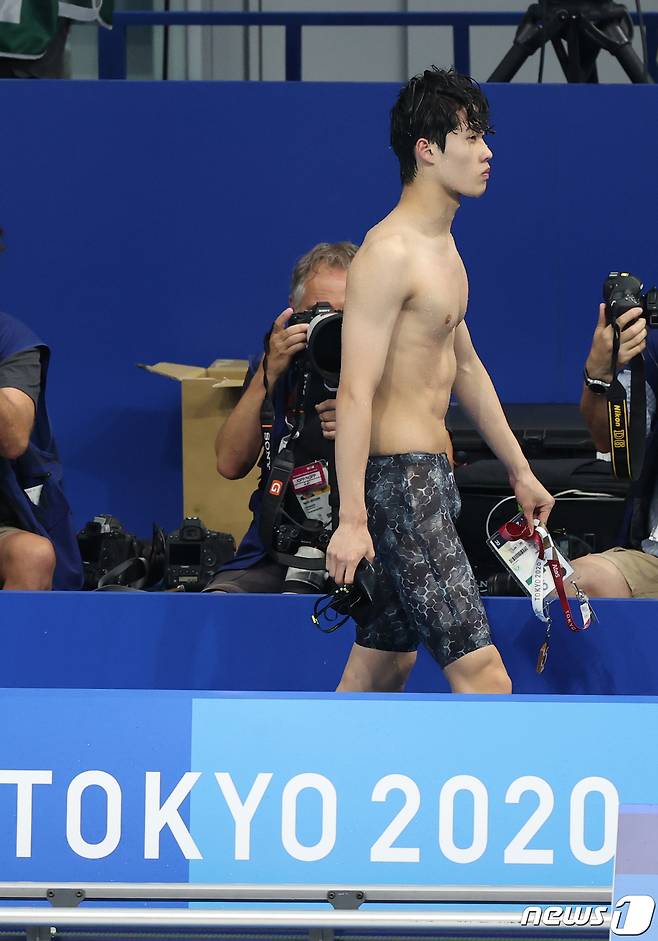 한국 수영의 현재이자 미래로 불리는 황선우© News1 송원영 기자