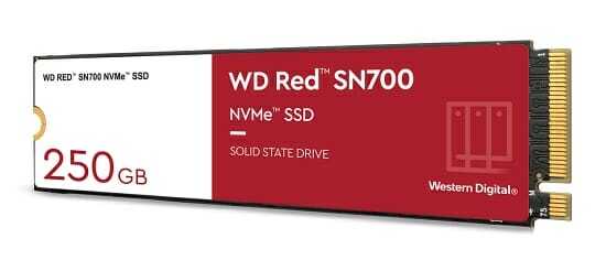 WD 레드 SN700 NVMe SSD. (사진=웨스턴디지털)