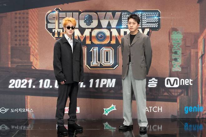 ▲ '쇼미더머니10' 자이언티(왼쪽), 슬롬. 제공ㅣ엠넷