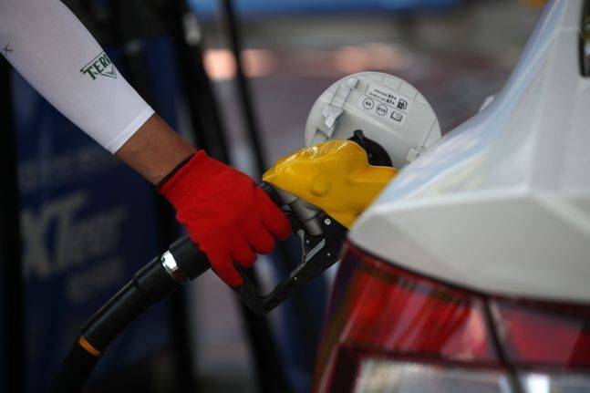 서울 시내의 한 주유소에서 휘발유가 판매되고 있다. ⓒ뉴시스