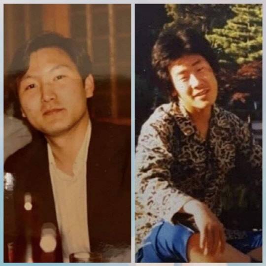 윤석열(왼쪽) 전 검찰총장과 이재명 경기도지사의 젊은시절 사진.