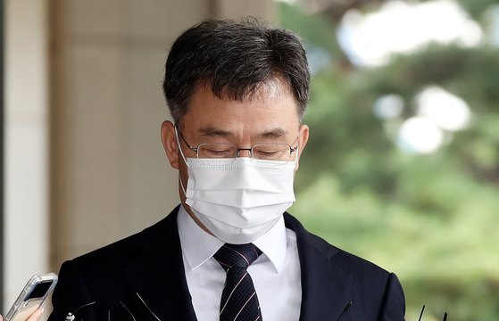 10월 11일 김만배 화천대유 회장이 검찰에 출석했다. 뉴스1