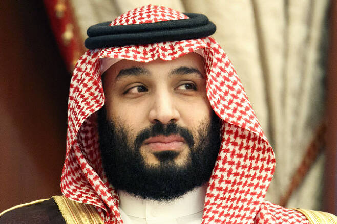 뉴캐슬 유나이티드의 실질적인 구단 주인이 된 무함마드 빈 살만 사우디아라비아 왕세자. 사진=AP PHOTO