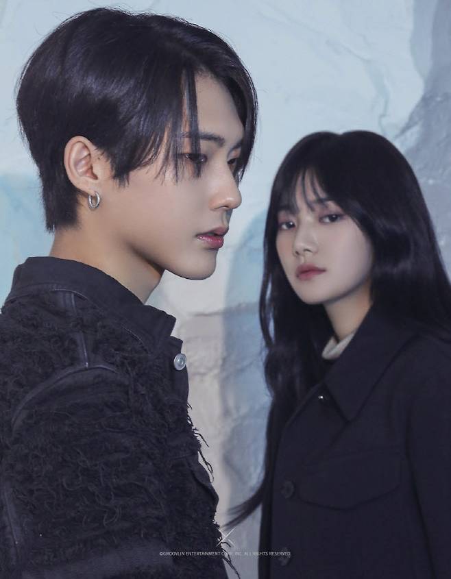 시도(왼쪽)와 민서(사진=그루블린)