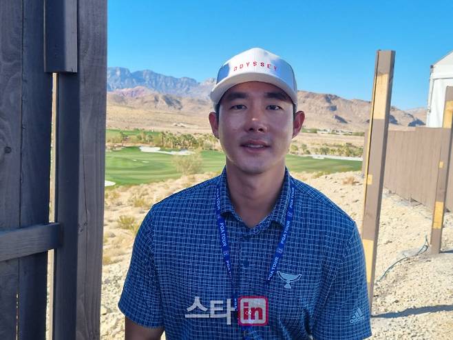 미국 PGA 투어에서 코치 수업 중인 김규태 프로. (사진=주영로 기자)