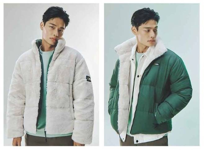 내셔널지오그래픽 리버시블 플리스 다운 이미지/사진=내셔널지오그래픽 어패럴