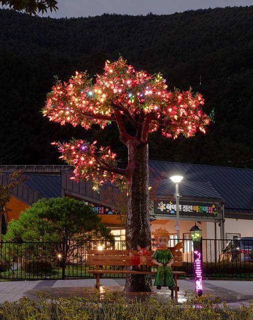 ▲희망나무. ⓒ정선군