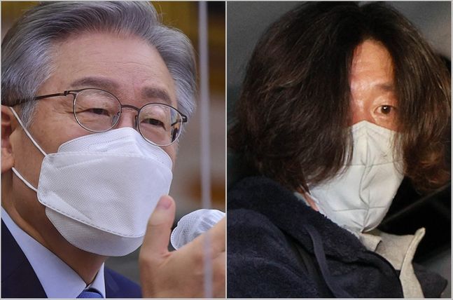 이재명 경기도지사(사진 왼쪽)와 남욱 변호사 ⓒ데일리안