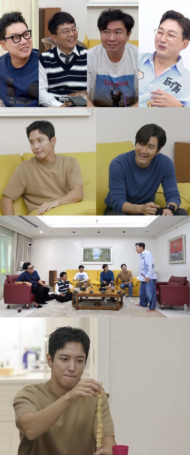 Choi Siwon, Jung Yong-hwa met with Dolsingporman.Choi Siwon and Jung Yong-hwa appear on SBS Take off your shoes and dolsing foreman which is broadcasted on October 19th, and show Dolsing Forman and Honey Jam Chemi.Jung Yong-hwa, a farewell story collector, was frank and made everyone laugh by saying that he came to listen to the story of Dolsing Forman farewell to write the farewell lyrics.Im Won-hee confessed the hidden love story, and Dolsing Forman pointed out Im Won-hees poor Confessions law and was absurd (?)Choi Siwon and Jung Yong-hwa, who were watching the scene, took off their feet and coached their love and focused everyones attention.Kim Jun-ho, who was talking about how to approach a likable reason, revealed the Confessions method that transcended everyones imagination, and Choi Siwon was surprised and said, I will report it!Dolsing Forman and Hunan Duo started a love test to find out their love tendencies.Lee Sang-min, who read the test question, said, What is this exciting?Moreover, Lee Sang-min, who was immersed in the love ability test, also released a savory episode that he had experienced in the past with a likable reason.However, Lee Sang-min, who recalled the past, was saddened by tears and tears.
