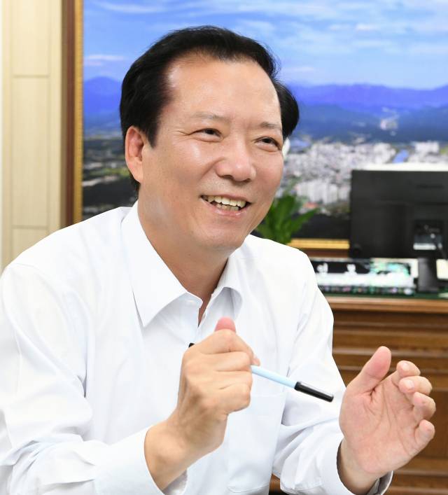 ▲구인모 거창군수ⓒ거창군