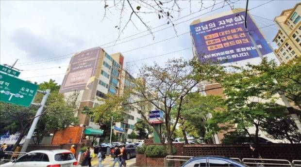 일반 재건축에 비해 규제가 덜한 소규모재건축을 추진 중인 서울 강남구 도곡동 ‘개포럭키’. /한경DB