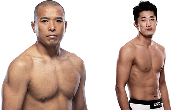왼쪽부터 박준용, 김동현. 사진=UFC 프로필