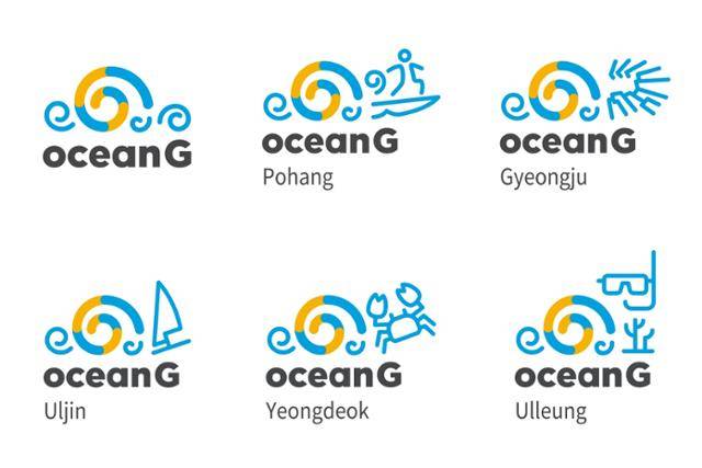 경북 해양레저관광 공동브랜드인 오선지 이미지. 경북도 제공