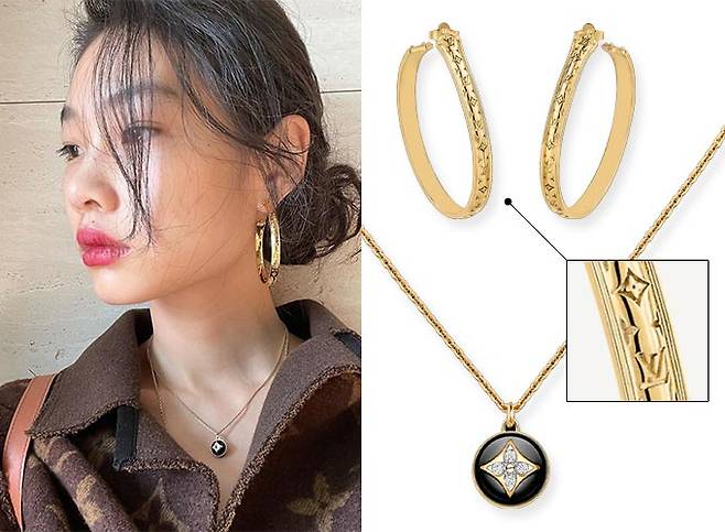 모델 겸 배우 정호연/사진=정호연 인스타그램, 루이 비통(Louis Vuitton), 편집=이은 기자