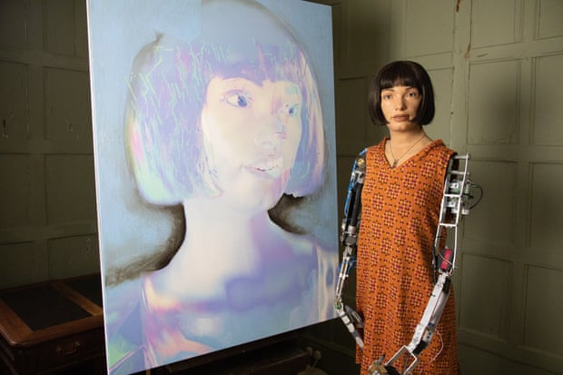 ‘세계 최초의 로봇 예술가’로 불리는 AI 로봇 ‘아이다’(Ai-Da)