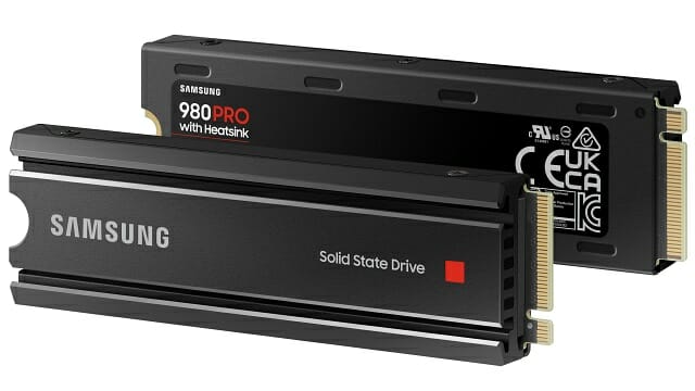삼성전자는 980 프로 SSD에 방열판을 추가한 제품을 이달 말부터 북미 등 시장에 출시한다. (사진=삼성전자)