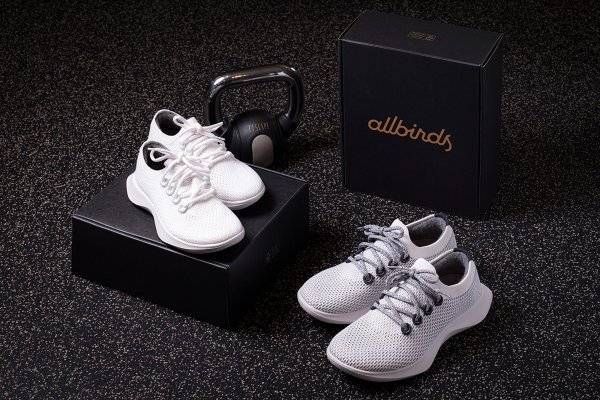 유칼립스 나무 섬유 등 친환경소재로 만든 올버즈의 운동화