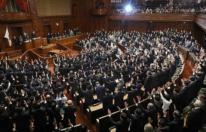 일본 의회/사진=AFP