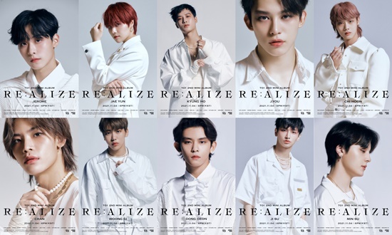 TO1 (Chi Hoon, The same conditions, Chan, JiSoo, Minsoo, Jae Yoon, The, Guard, Jerome, Woonggi) released the LIE X version of the second Mini album RE:ALIZE (Lee: Elyse) through the official SNS at 0:00 on the 26th.Ten members of the LIE X version Poster, which was released sequentially on the day, took control of the Sight at once, revealing the pure white visuals with all-white styling.TO1 has a soft charisma and reveals its colorful personality.TO1, which produced a clear and transparent mood in its own way, completed a more stylish charm and raised expectations for RE:ALIZE.The LIE X version group Poster, which was released together, maximized the mysterious mood of TO1.TO1, which showed a hip presence in the background of the temple with light, doubled its strange charm through dreamy eyes.The magnificent and dignified atmosphere that penetrates the members posters and group posters has stimulated curiosity about the story TO1 will solve through RE:ALIZE.RE:ALIZE is an album that captures the evolved identity of TO1. It expresses the growth of fighting against another inner me in a different way by comparing it to good and evil.TO1, which has made a leap toward a rough world, will make a strong impression through a 10-color growth message that is even harder.TO1, which introduced wild charm and dark charisma through the REAL X version Poster, announced a new concept with the opening of the LIE X version Poster.TO1 is attracting more attention than ever in various teeing contents to be introduced in the future.On the other hand, TO1s mini-second album RE:ALIZE will be released on various online soundtrack sites at 6 pm on November 4th.Photo: Wake One